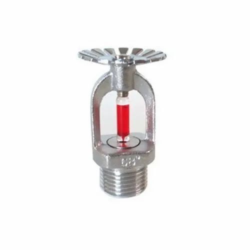 Pendent Fire Sprinkler - Stainless Steel, 12 mm Diameter, 14 Bars Working Pressure | Durable, Fine Finished, Industrial Fire Fighting Solution, 1 Year Warranty