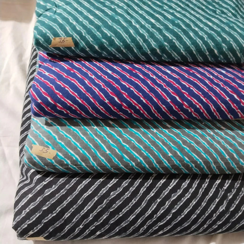 Shrink Resistant Printed Cotton Fabric - 100% Cotton, Multi-Color Printed Style | Washable, Versatile for Textile Industry Applications