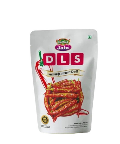 Spicy Red Chilli Pickle - 400 Grams, Tasty and Spicy with Red Chilli, Oil Preservation, 8 Months Shelf Life, Salty and Spicy Taste