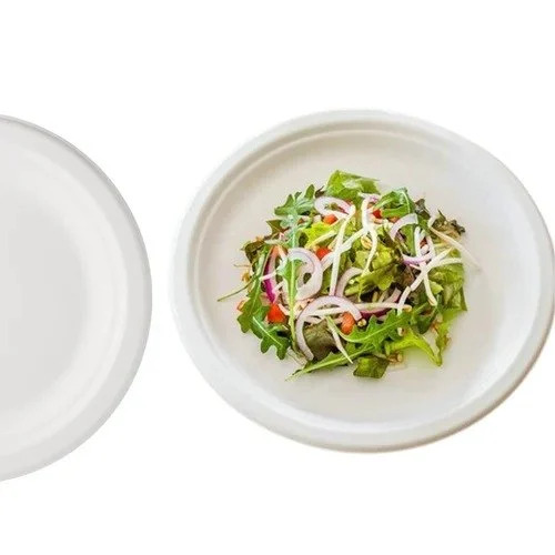 Sugercane Bagasse 9 Inch Round Plate