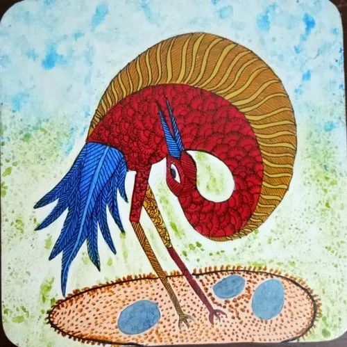 Tea Coaster - Acrylic, Square Size 3.50x3.50, 4x4, 5x5 Inch | Six Piece Set, Coated Finish, Box Packaging, Good Quality, New Condition