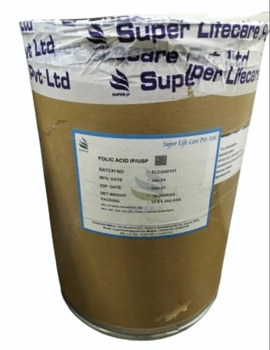 Vitamin B9 Folic Acid Powder