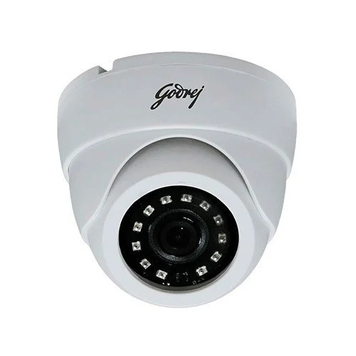 White CCTV Dome Camera