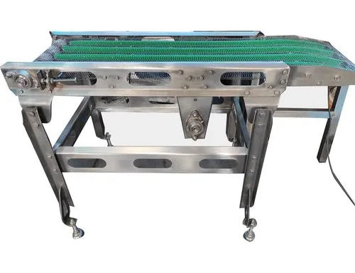 Wire Mesh Conveyor - Color: Material Handling Capacity: 1-50 Kg Per Feet  Material: Stainless Steel  Length: 6 Feet