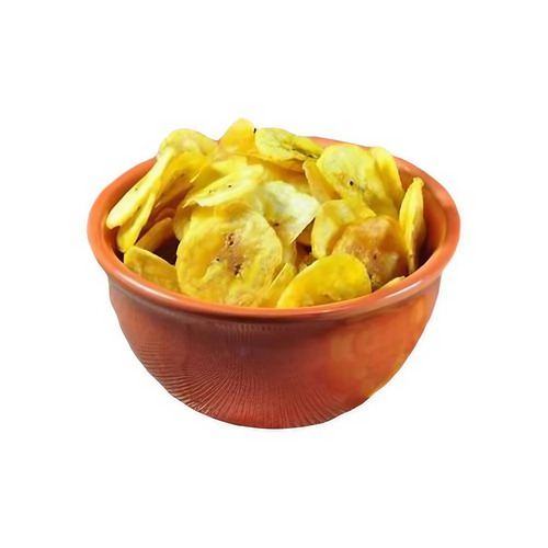 Yellow Banana Wafers Chips - Crispy, Crunchy, Vegetarian | Salty Flavor, Authentic Indian Snack Delight