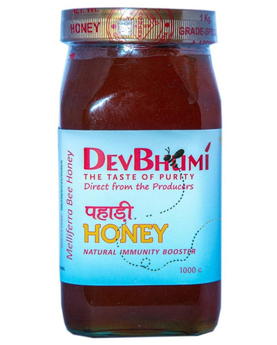 100% Pure And Natural Devbhumi Pahadi Honey, 1 Kg
