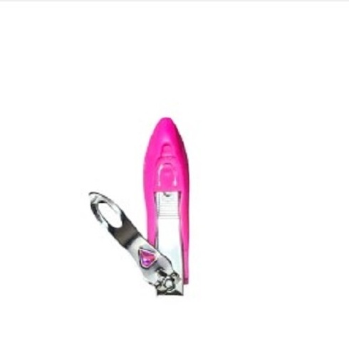 4 Inch Pink Nail Cutter - Stainless Steel, Solid Form | Easy to Use, Tested for Quality Standards, True Value for Money