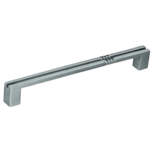 Antique Door Handle - Metal Pull Handle, Rust Free & Corrosion Resistant | Polished Silver Finish for Home, Hotels, & Office Use