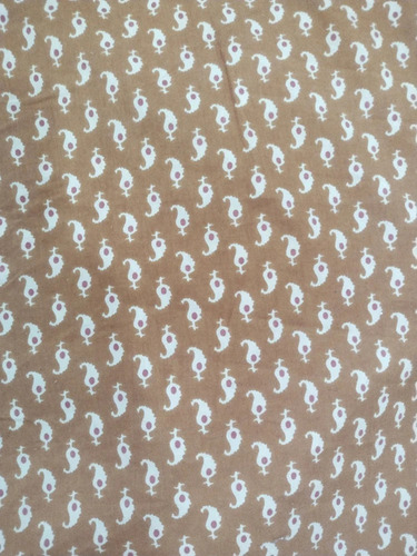 Brown Printed Cotton Fabric - 100% Cotton, Washable, Shrink Resistant | Stylish Brown Print for Textile Industry Use