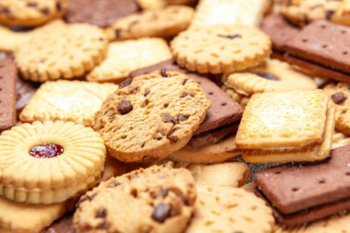 Chocolate Biscuit - Soft and Crispy Cookie, Individually Wrapped with Smooth Chocolate Coating, Perfect for Tea Time Snack