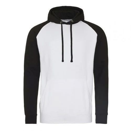 Cotton Hooded Sweatshirt - Color: Grey