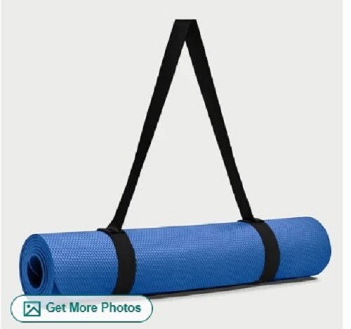 Eva Blue Yoga Mat - EVA Material, Various Sizes Available | Lightweight, Long Lasting Finish, Easy to Carry