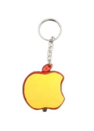 Led Keychain Flashlight - Yellow and Silver, Attractive Design with Indian Style, Ideal for Gifting and Thoroughly Tested on Quality Standards