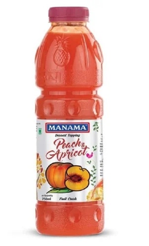 Manama Peach And Apricot, Fruit Juice, 750ml - Liquid Form, Sweet Taste | Bottle Packaging, Highly Pure Drinking Juice