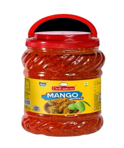 Mango Pickle 1kg - Spicy Sliced Mango Preserved in Oil, 400g | Tasty & Spicy, Salty Flavor, 12 Months Shelf Life