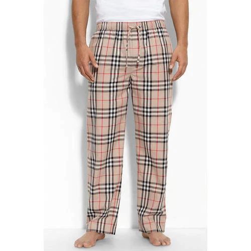 Mens Checked Track Pant