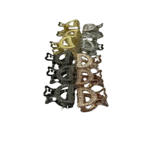 Mini Hair Clutcher - Plastic, Free Size, Multicolor | Fancy Design for Women, Suitable for Baby Girls and Girls