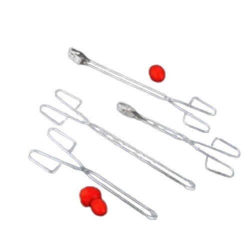 Silver Wire Tong - Stainless Steel, Various Sizes Available, Glossy Finish | Light Weight, Easy to Use, New Only