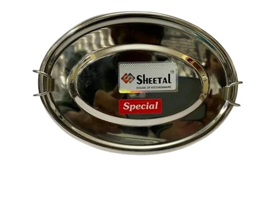 Stainless Steel Lunch Box - Silver Metal Long Lasting and Durable Design | High Quality and New Condition