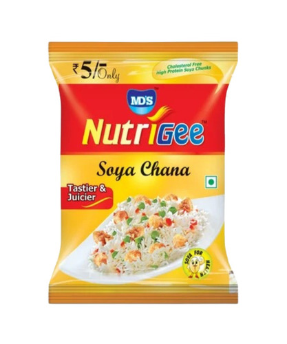 Tasty Soya Chunks - 25-40g Pack Size, 52% Protein Content | Natural Cooking Application, Suitable for All Ages, Original Flavor