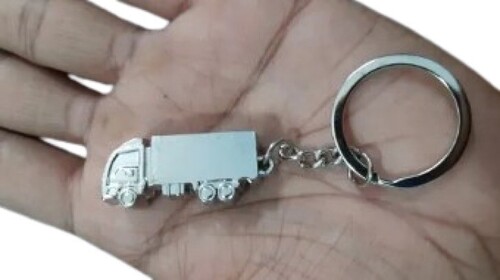 Truck Shape Keychain - Metal , Easy to Clean, Timely Delivery, Tested for Quality Standards, Ideal for Gifting and Personal Use
