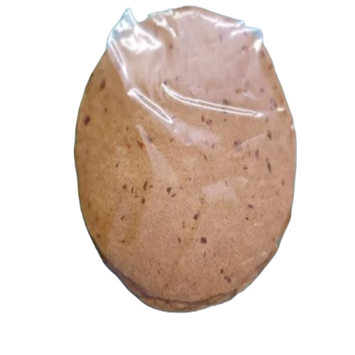 Urad Masala Papad - Round, Solid Form, Brown | Salty Taste, Food Grade A, Suitable for Adults, Children, and Old-aged, 12 Months Shelf Life
