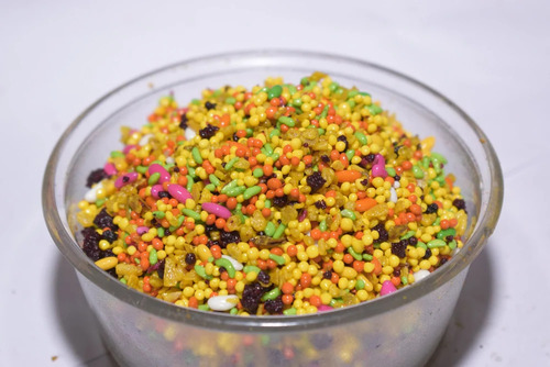 Organic Yellow Sweet Mukhwas - Highly Pure, Dried Sweet Flavor | Unique Shape, Authentic Taste