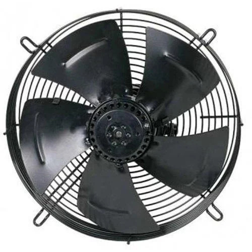 Axial Evaporator Cooling Fan - 65 Watt, 230 Volt Ac, Metal Construction | Wall Mounted, Black, Single Phase, 2400 Rpm