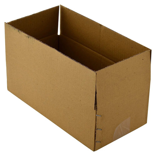 3 Ply Brown Corrugated Food Packaging Box - Kraft Paper, Rectangular Design | Durable, Eco-Friendly, Ideal for Food Packaging