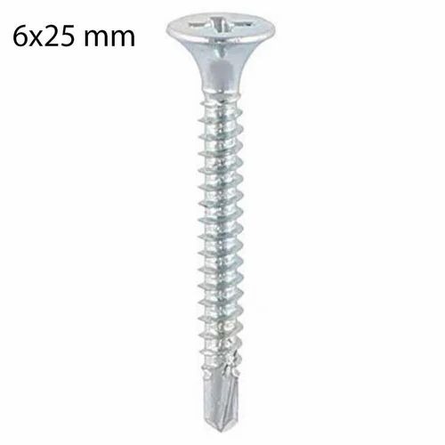 6x25 Mm Trickle Csk Self Drilling Screw