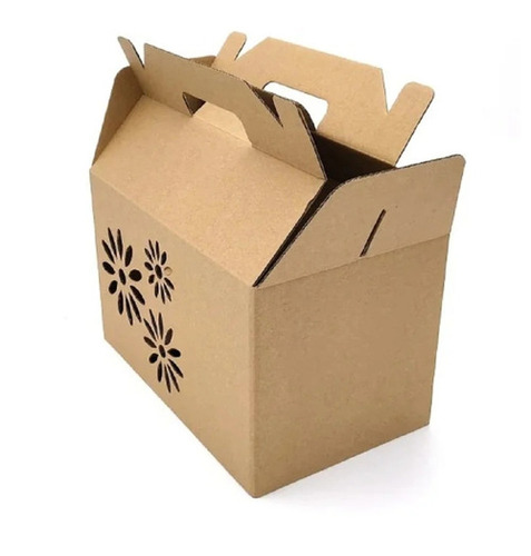 7 Ply Cake Packaging Corrugated Box - Kraft Paper, Rectangular Shape, Brown Color | Durable, Eco-Friendly, Ideal for Food Packaging