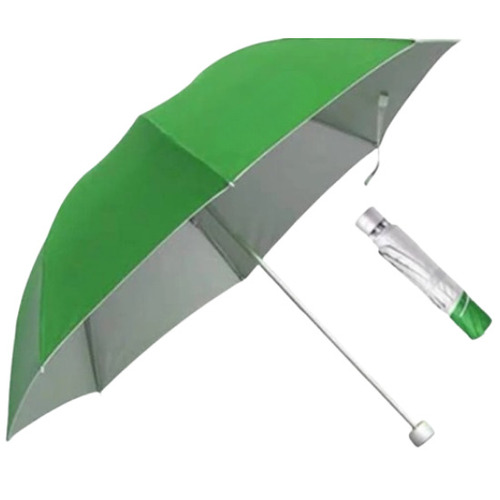 Folding Automatic Umbrella - Polyester Fabric, 2-Fold Design | Green, White, Red, Blue Colors, Promotional Printed and Plain Patterns