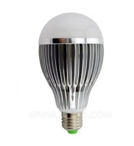 Aluminium Led Bulbs - B22, E27 Crystal White Light, 3500-4100K, 7W & 9W Power Consumption | Multi-Color Round Shape, 230V Aluminum Build