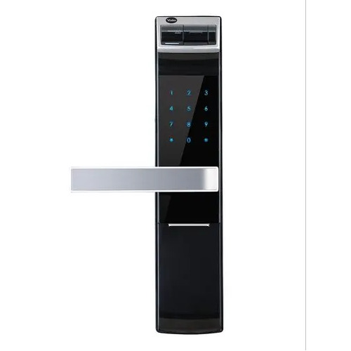 Black Biometric Smart Lock