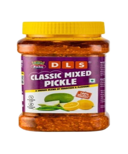 Classic Mixed Pickle - Spicy Flavor, Tasty and Salty Profile | Preserved in Oil, Shelf Life of 10 Months, Perfect for Home and Hotel Use