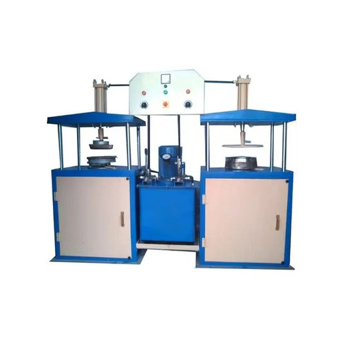 Double Die Hydraulic Paper Plate & Areca Leaf Plate Making Machine