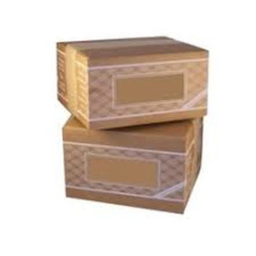 Durable Printed Corrugated Boxes - Kraft Paper, Rectangle Shape | Eco-Friendly, Various Colors, Ideal for Food Packaging