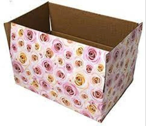 Eco Friendly Printed Corrugated Boxes - Kraft Paper Rectangular Shape Various Colors | Ideal for Food Packaging Applications