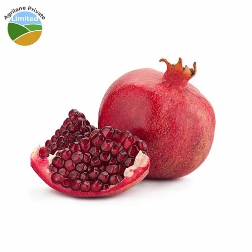Fresh Pomegranate - 3.0 KG Carton Packaging, Red Color, Round Shape, 90% Maturity, 30 Days Shelf Life, Common Cultivation Type