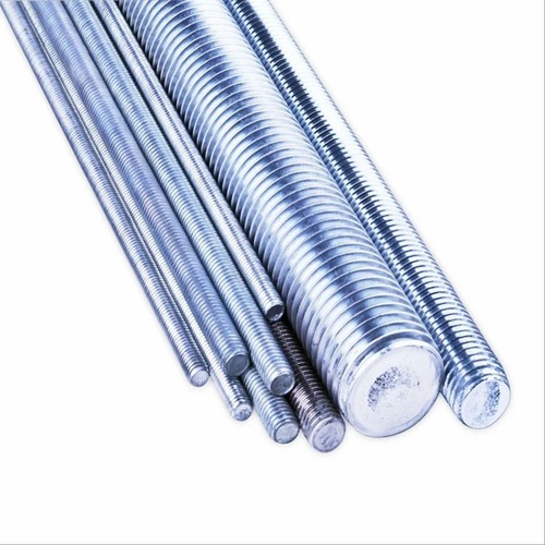 Gi Threaded Rod - Polished GI Material, Round Shape, Standard Size | Good Quality, Rust Resistant, Corrosion Resistant, Industrial Usage