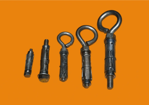 Heavy Duty Hook Anchors - Zinc, 16 mm Length, Silver Finish | Durable, Rust Proof, Strong Quality