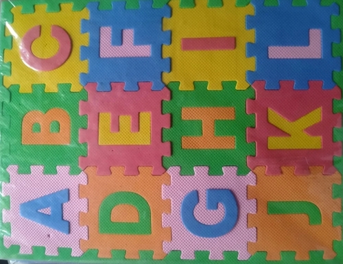 Kids Puzzle Carpet - Washable Rectangle | Soft Cushioning Surface, Bright Colorful Design, Non-Toxic Materials, Easy to Clean, Safety-Focused Edges, Educational Alphabet Themes, Anti-Slip Backing