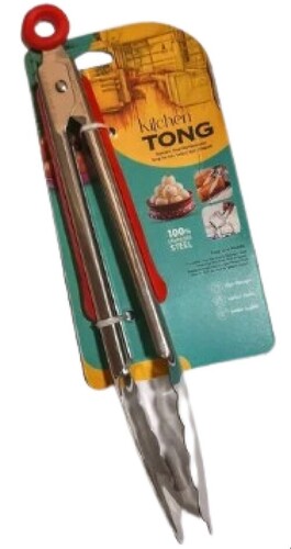 Kitchen Tong With Lock - Stainless Steel Various Sizes Available Customizable Color | User-Friendly Anti-Rust Tested Quality Parameters