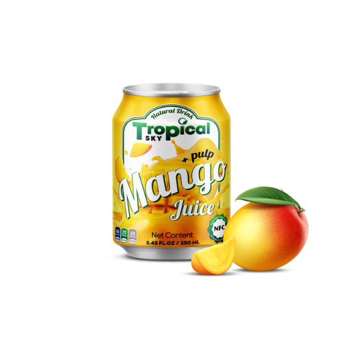 NFC 100% Mango juice with Pulp OEM/ Tropical Sky manufacturer in Viet Nam