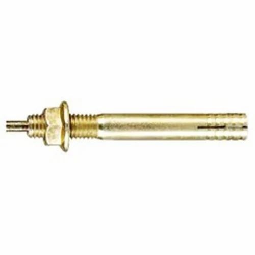 Pin Type Anchors - 9.6 mm Diameter, 25 mm Length, Golden Color | New Polished Finish, Rust Resistant, Good Quality, Industrial Use
