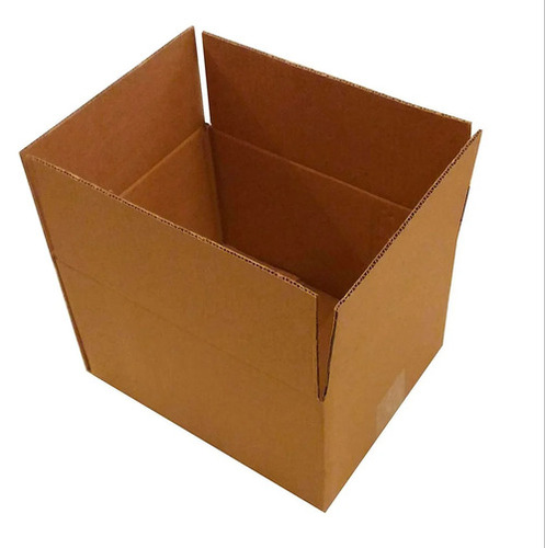 Plain 3 Ply Corrugated Box - Kraft Paper, Rectangle, Brown Color | Durable, Eco-Friendly, Ideal for Gift & Crafts, Personal Care