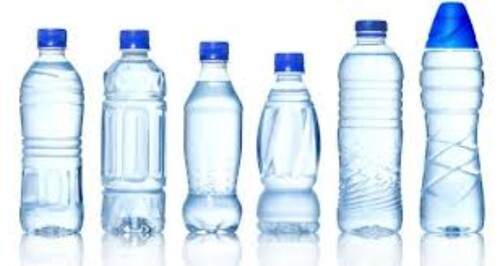 Plastic Transparent Water Bottle - Material: Pp