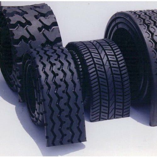 Precured Tread Rubber  - Color: Black