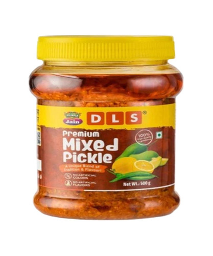 Premium Mixed Pickle - Spicy Flavor, Good Condition | Tasty and Spicy, Mixed Ingredients, Oil Preservation, 10 Months Shelf Life, Salty and Sour Taste
