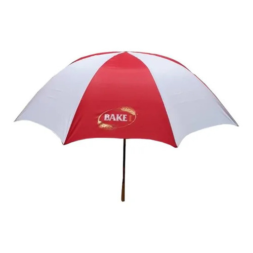 Promotional Golf Folding Umbrella - 30 Inch, Heavy Iron Frame with 190T Polyester Fabric, Green, White, Red, Blue | Single Fold Design, Ideal for Rain and Summer